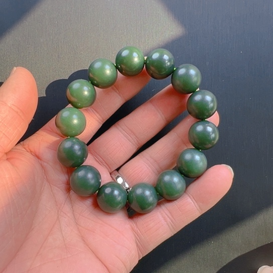 未镶嵌手链和田玉朝****卡16沙