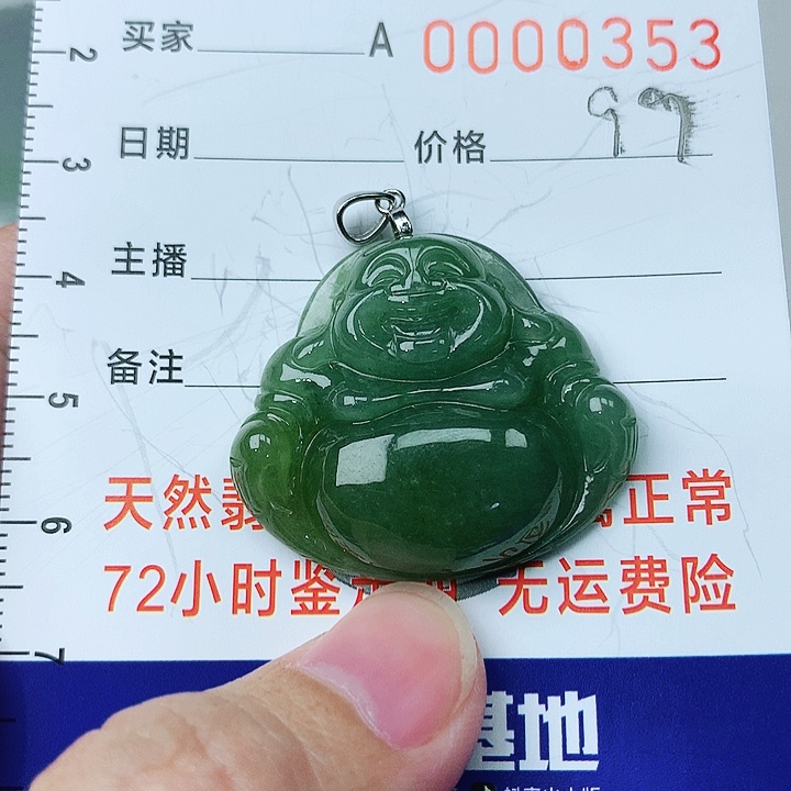 翡翠颈饰银S925镶嵌翡翠