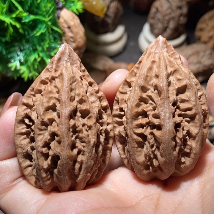 把件文玩核桃东北楸子小雪17