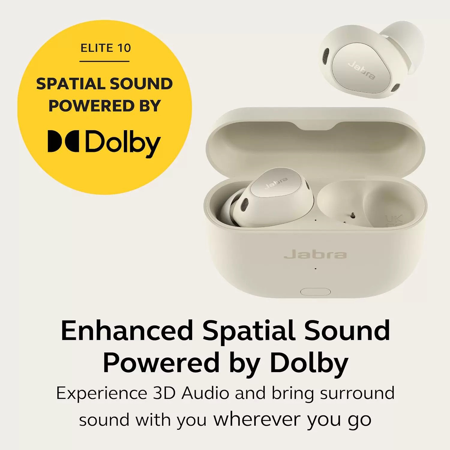 99新 jabra/捷波朗 elite10二代杜比音效降噪音乐蓝牙耳机