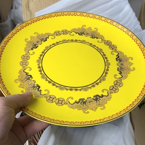 盘陶瓷制品满25拼单发货默认微瑕