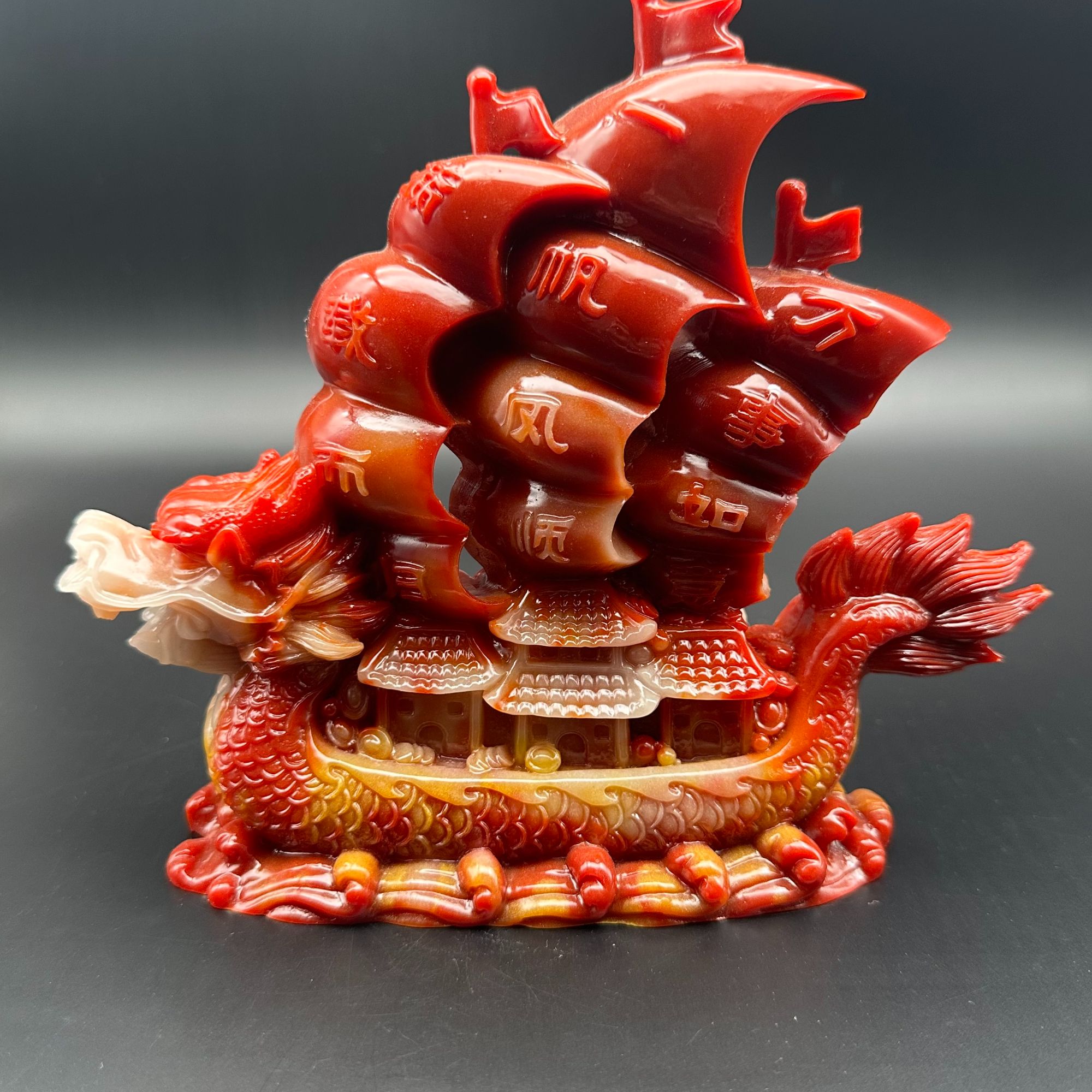 【精选】个性精美 一帆风顺 流水摆件11