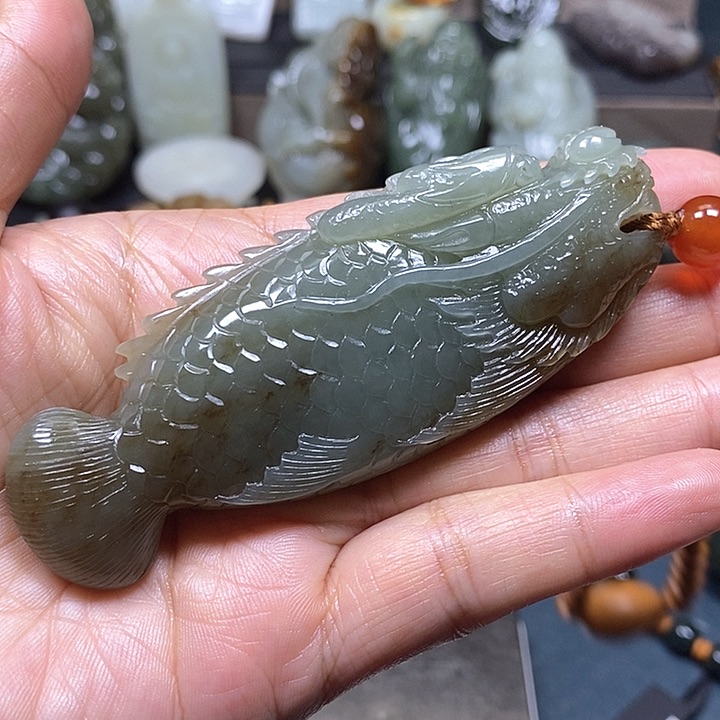 和田玉挂件未镶嵌