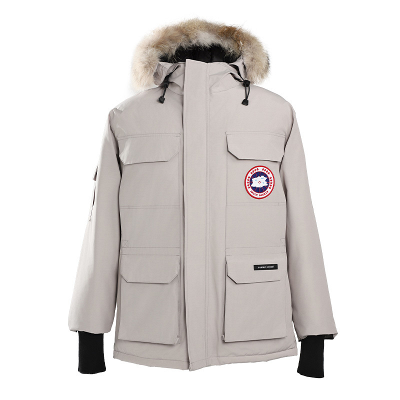 CAHOBC GOOSE羽绒服远征款2025秋冬男女新款加厚保暖中长款派克服