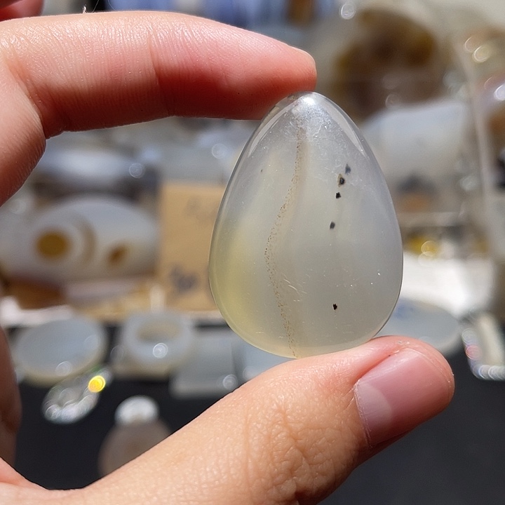 玛瑙/玉髓玉牌合金