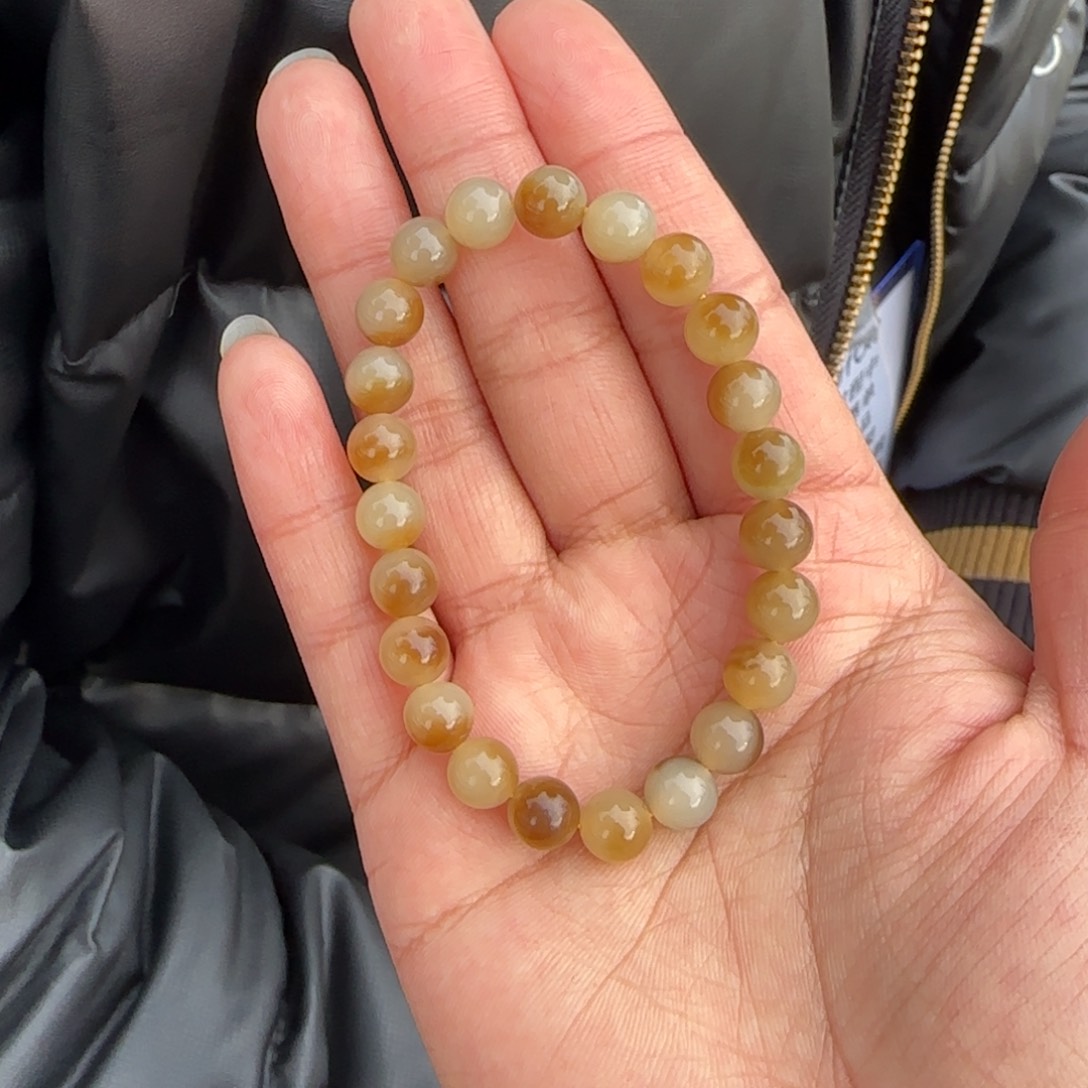 和田玉手串未镶嵌