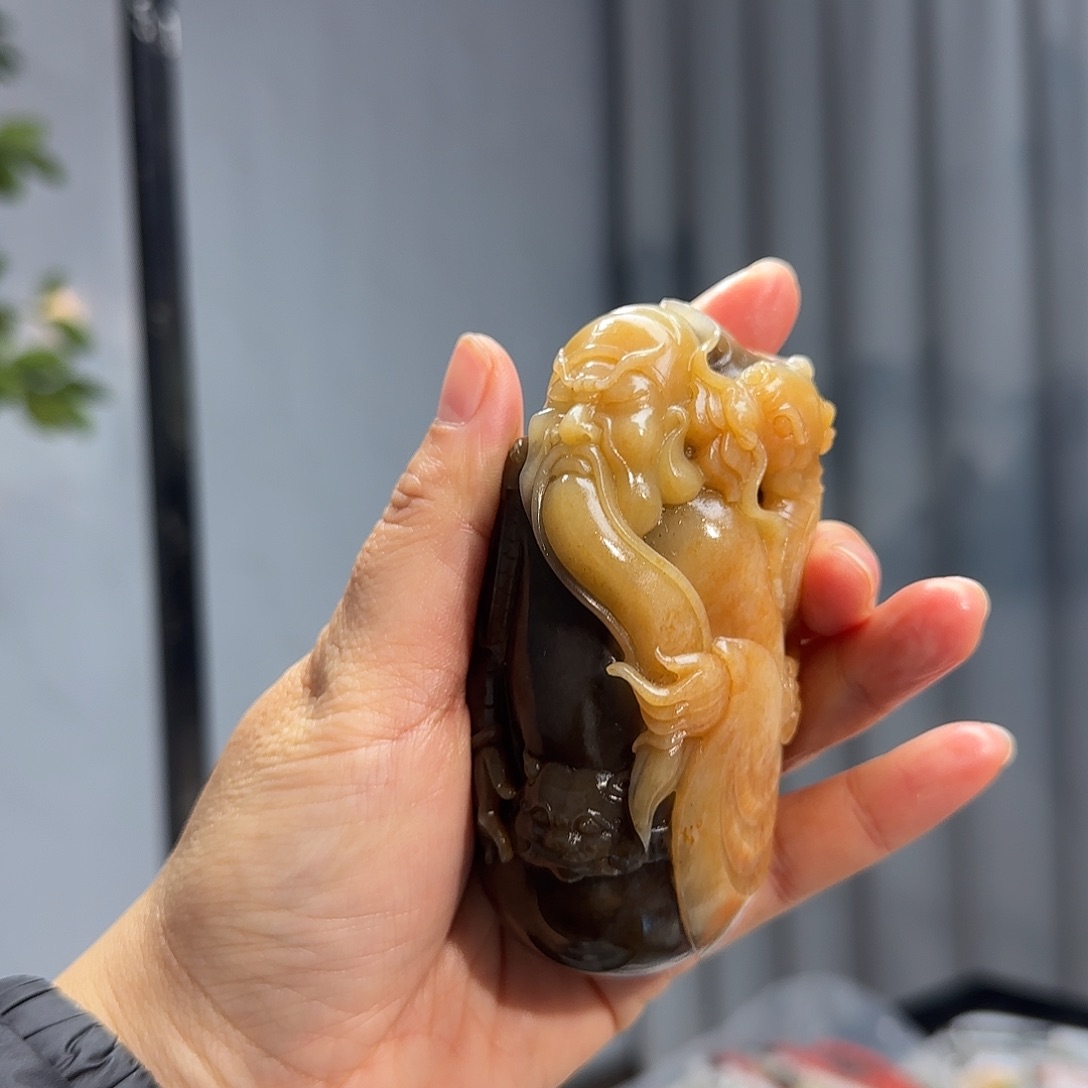 和田玉把件未镶嵌