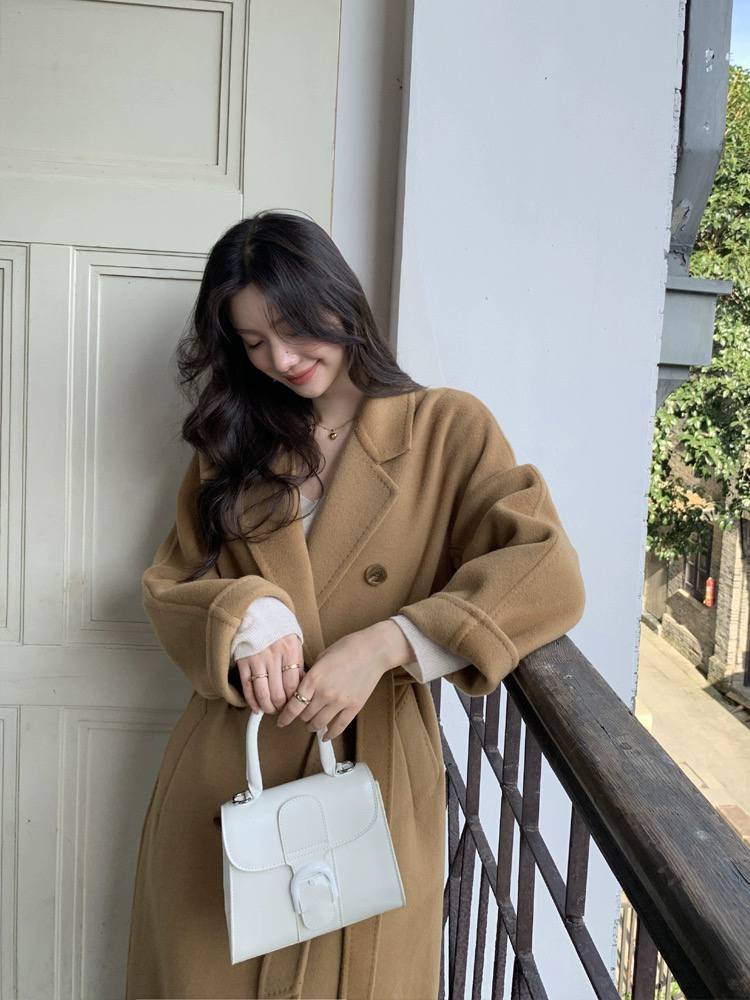 【451-460】孤品单件春秋外套气质宽松毛呢休闲百搭