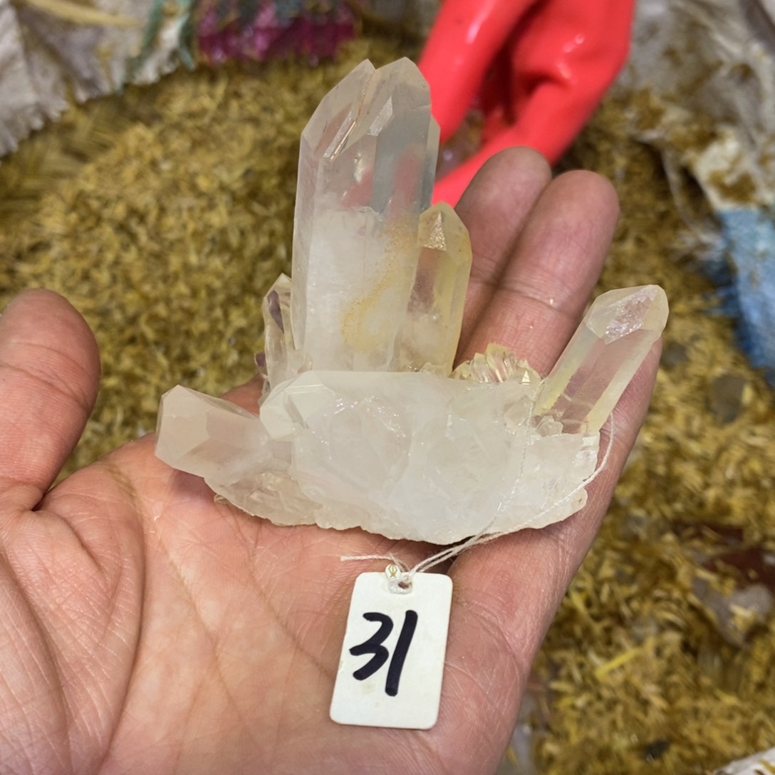 水晶水晶原石摆件未镶嵌