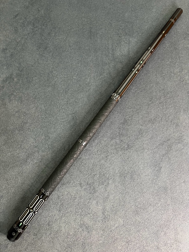 fugan/福杆绝迹II两段式 黑檀底木 银线镶嵌工艺 打感硬朗