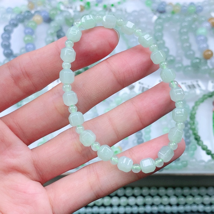 未镶嵌手链翡翠翡翠