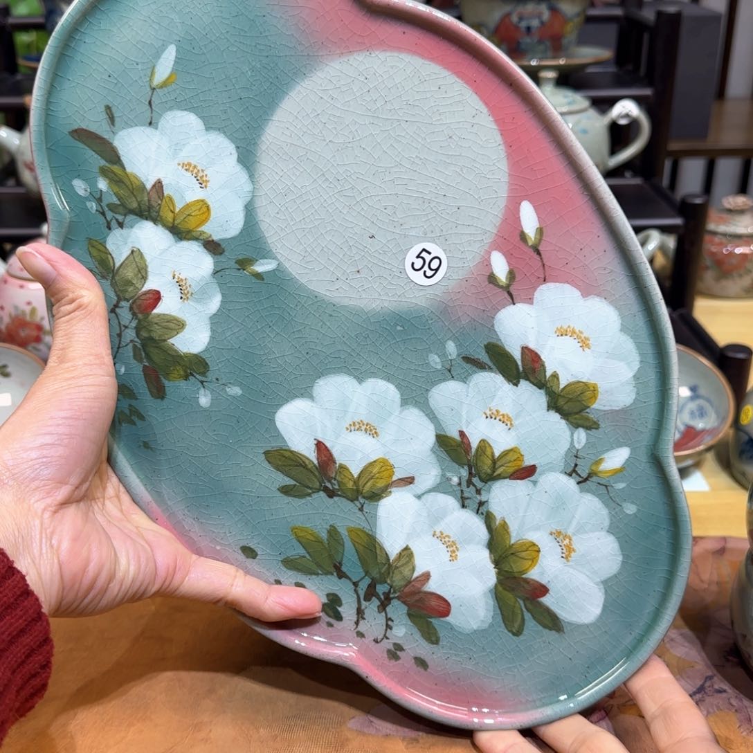 景德镇陶瓷手绘茶具