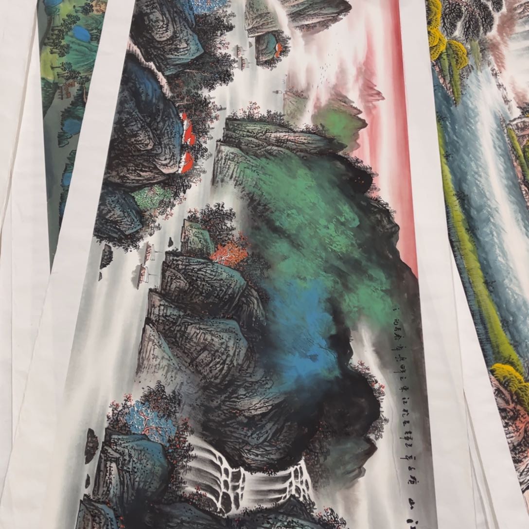 国画处理作品看好再拍哦