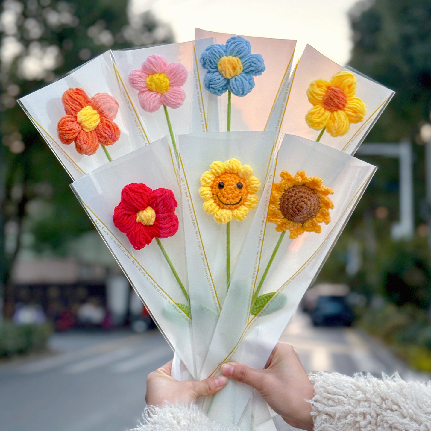 幼儿园教师节送你一朵小红花向日葵花束送老师开学季礼品成品礼物