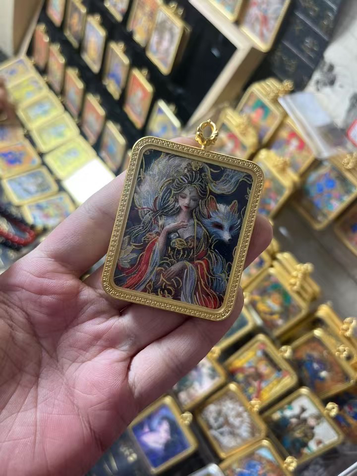 钛钢项链 唐卡 珠链 高品质 钛钢 4*5