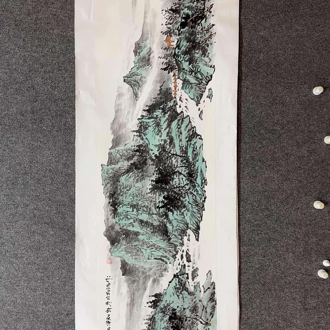 国画杜浩老师手绘作品