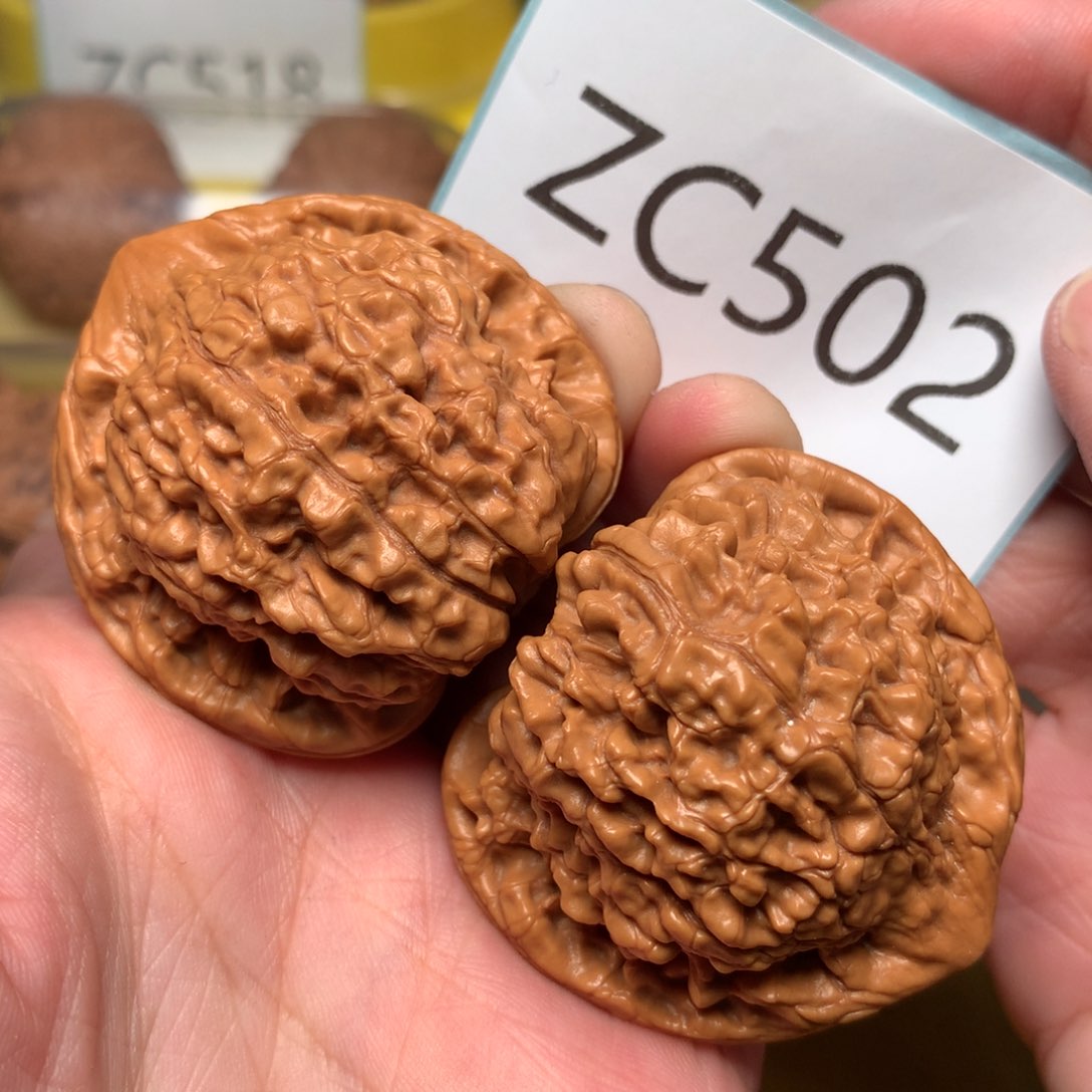 文玩核桃把件麒麟官帽44