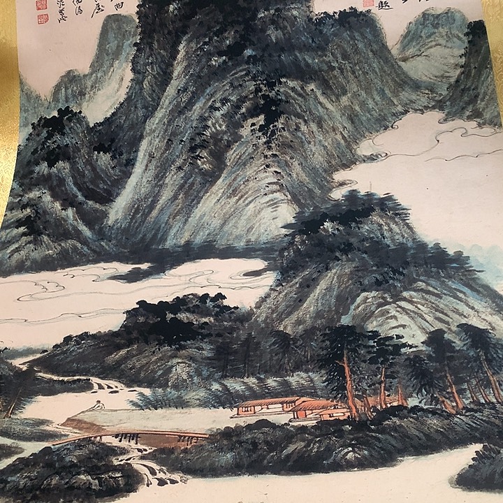竖款装饰画装饰画