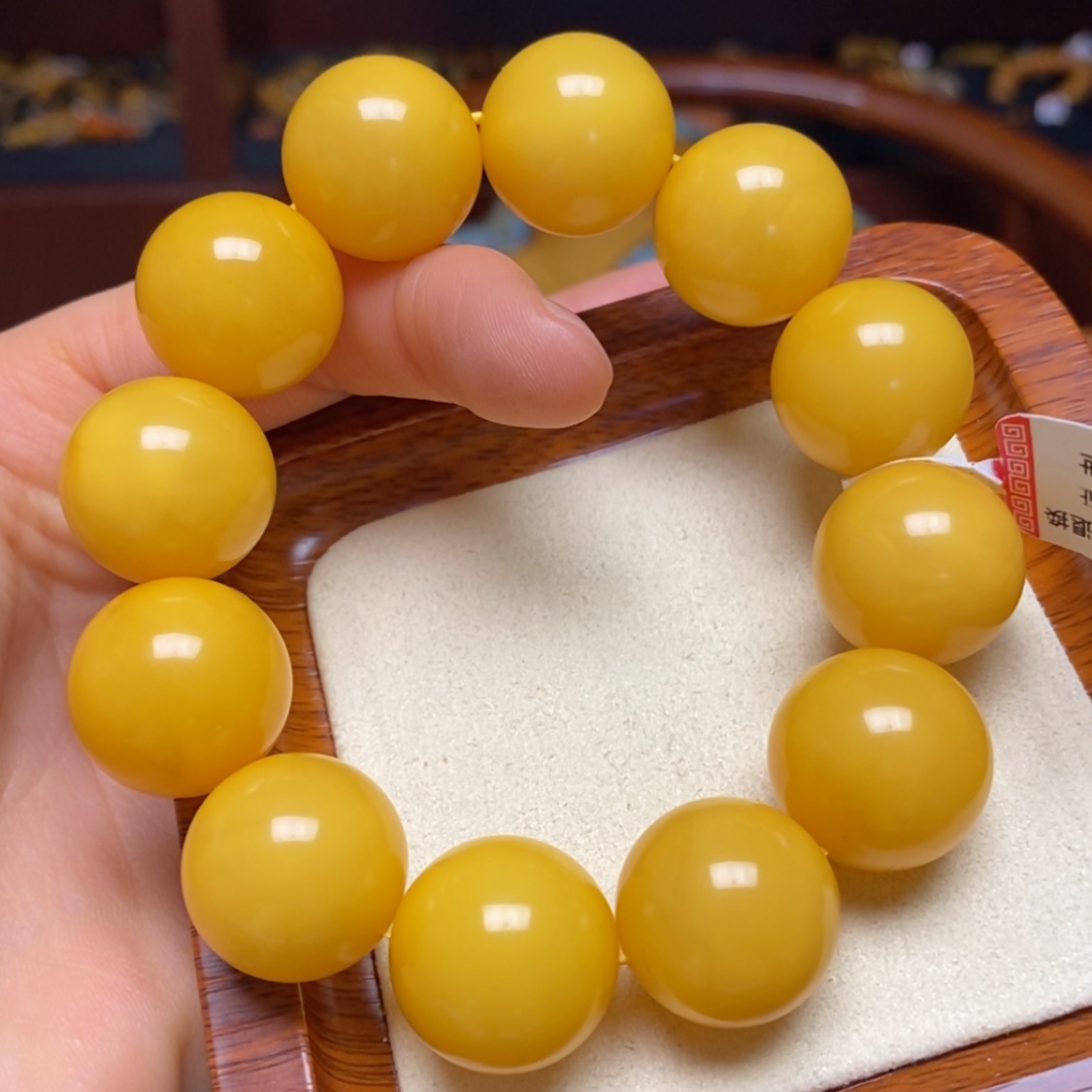 【闪购商品】蜜蜡手链未镶嵌手串