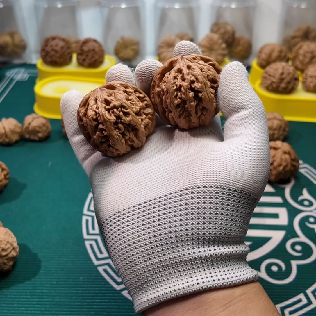 把件文玩核桃全品无修粗筋