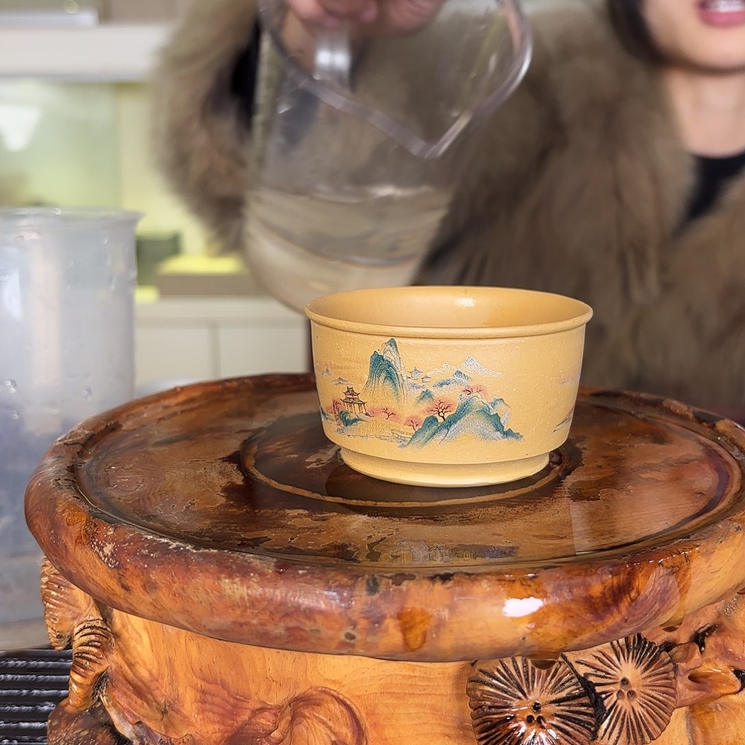 紫砂茶壶原矿泥料紫砂 100cc