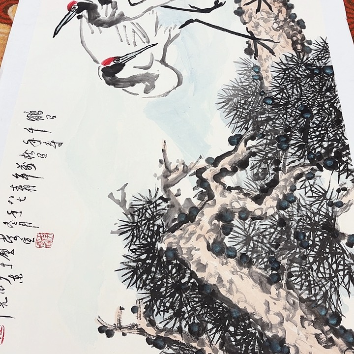 国画宝****选李庆宣老先生去伪存真原作