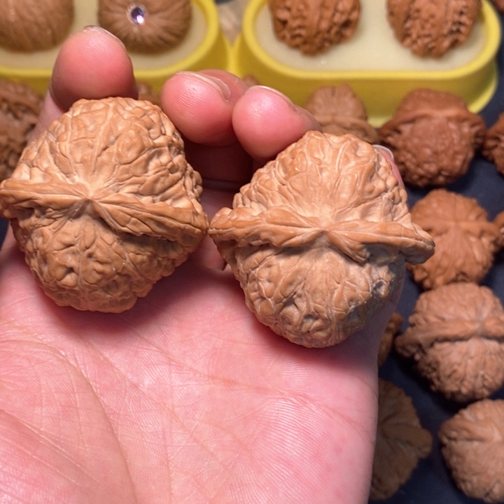 文玩核桃把件南瓜墩全品无修 44