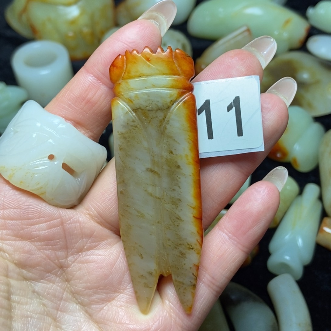 未镶嵌和田玉挂件