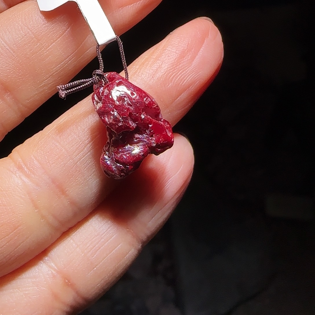 天然辰砂天然原矿无根砂6.2克33