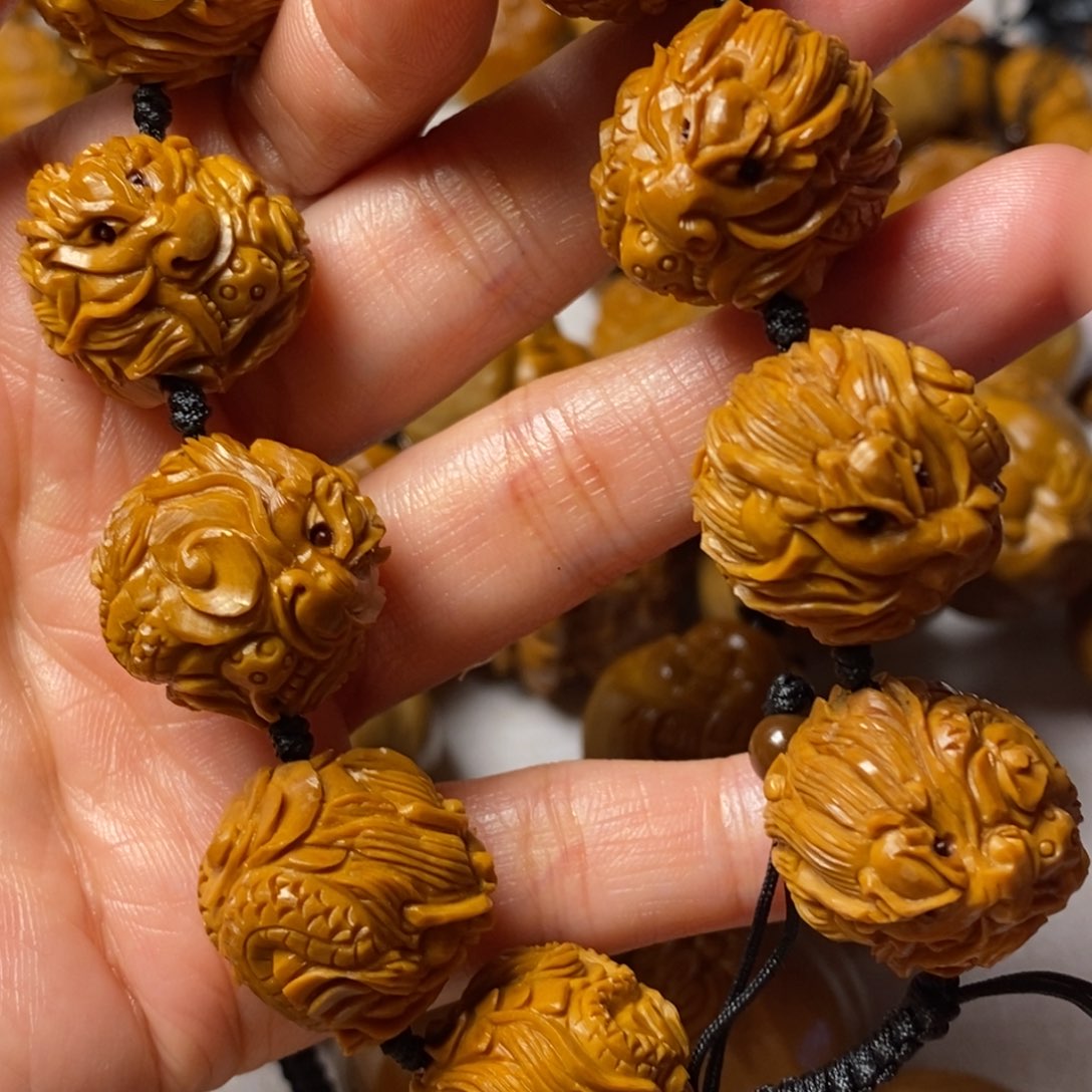 橄榄核手串/手链用****0九龙手串