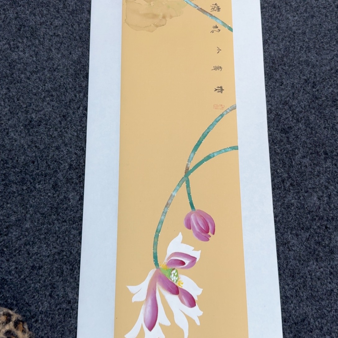 国画纯手绘山水花鸟作品