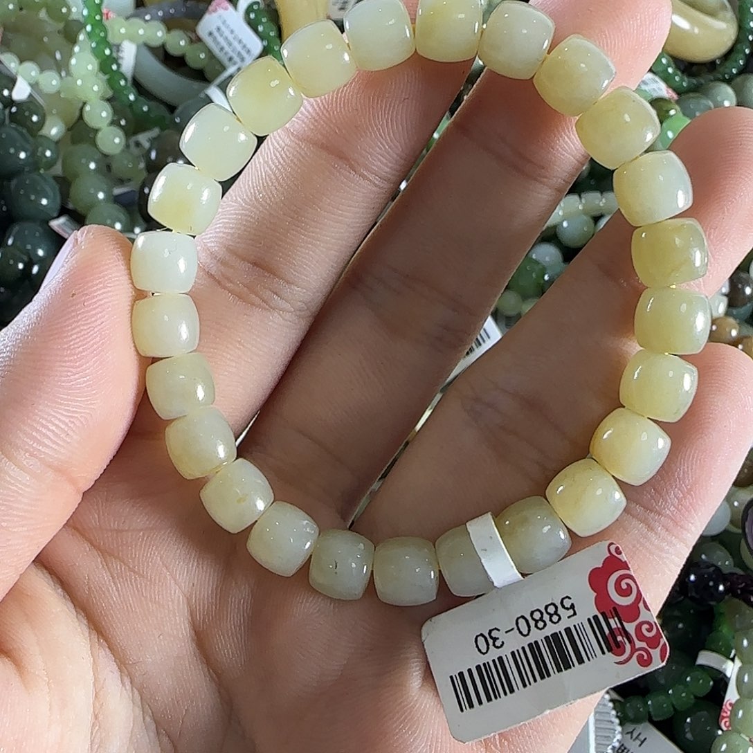 和田玉手链未镶嵌94