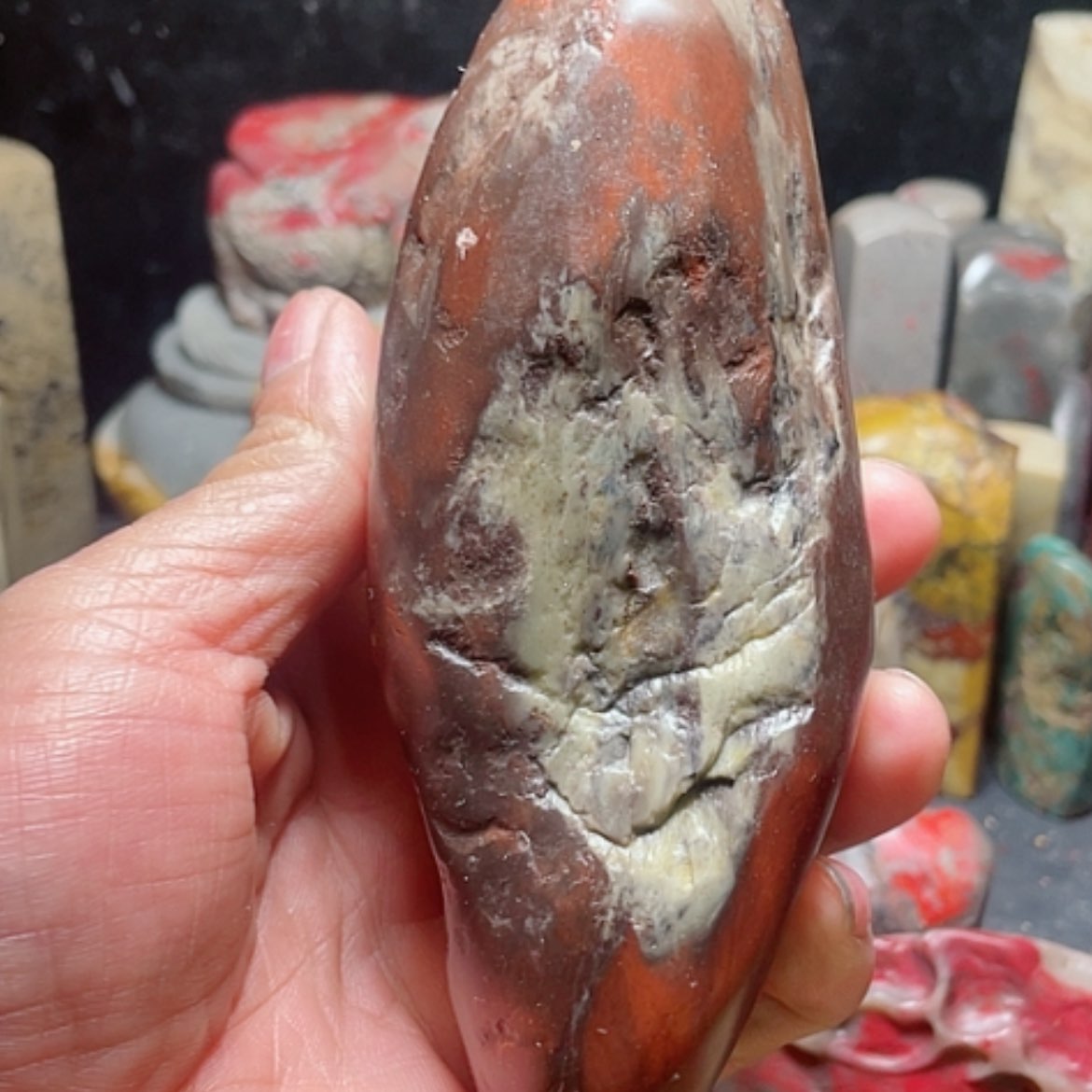 【闪购商品】昌化石昌化硃砂田