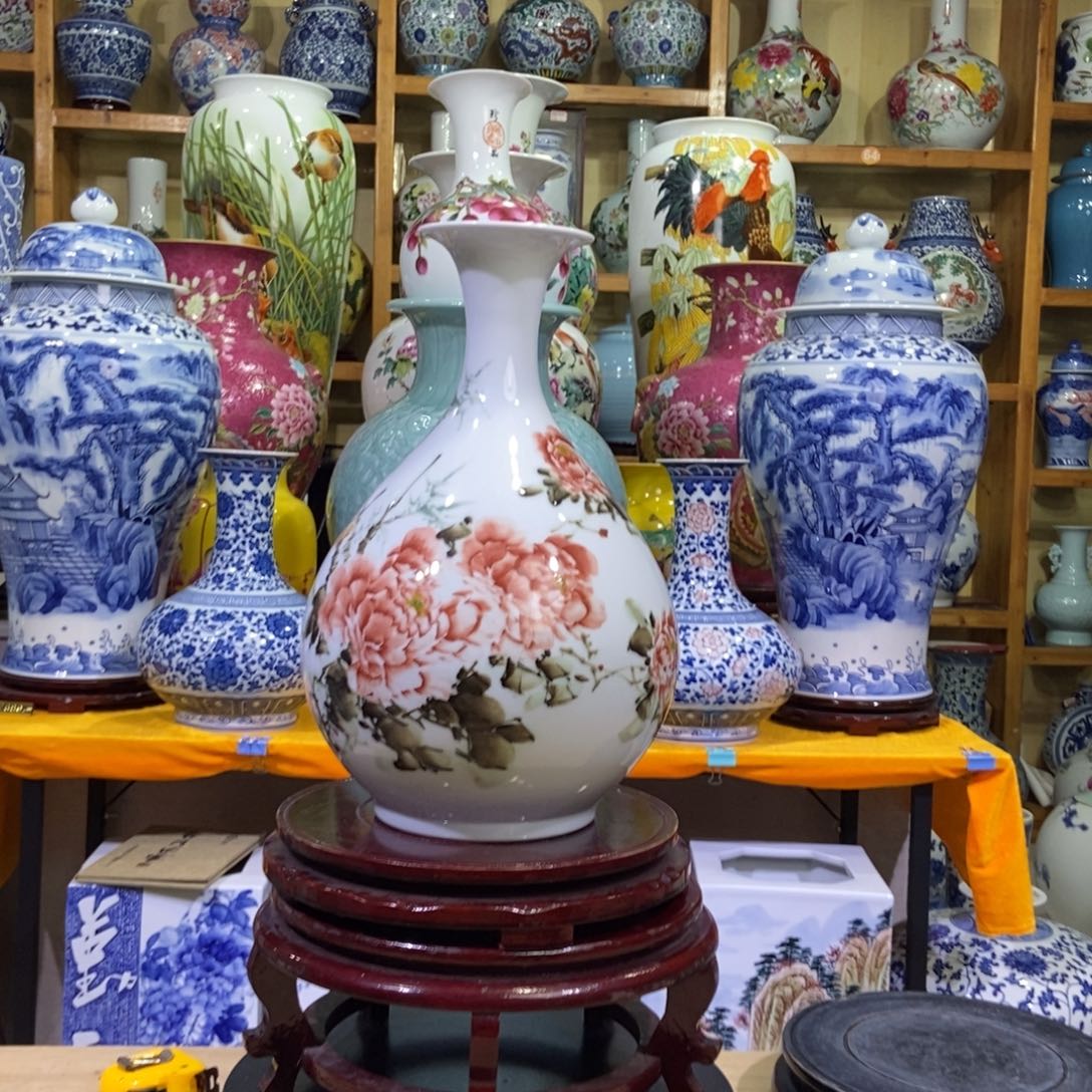 景德镇陶瓷花瓶摆件