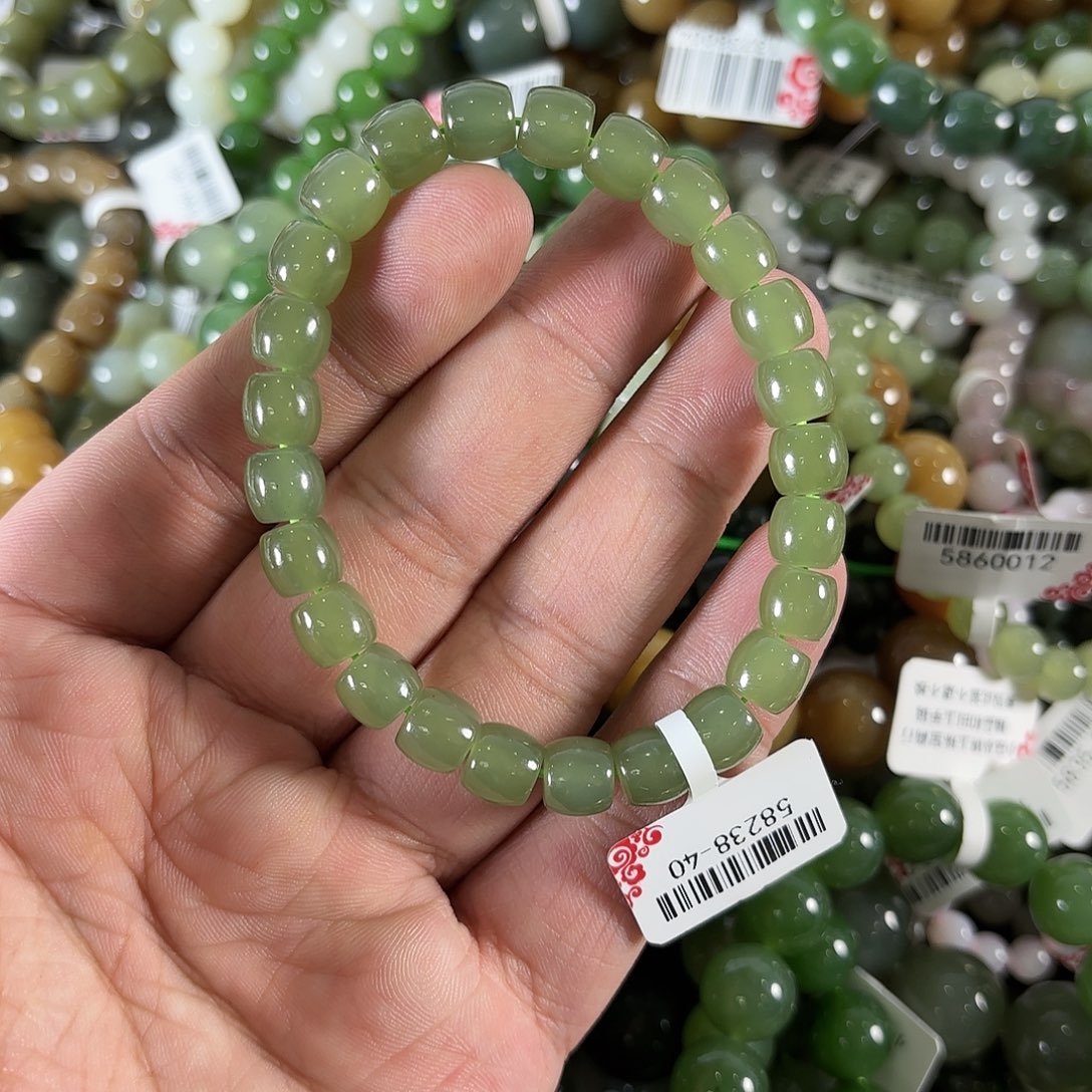 和田玉手链未镶嵌W165