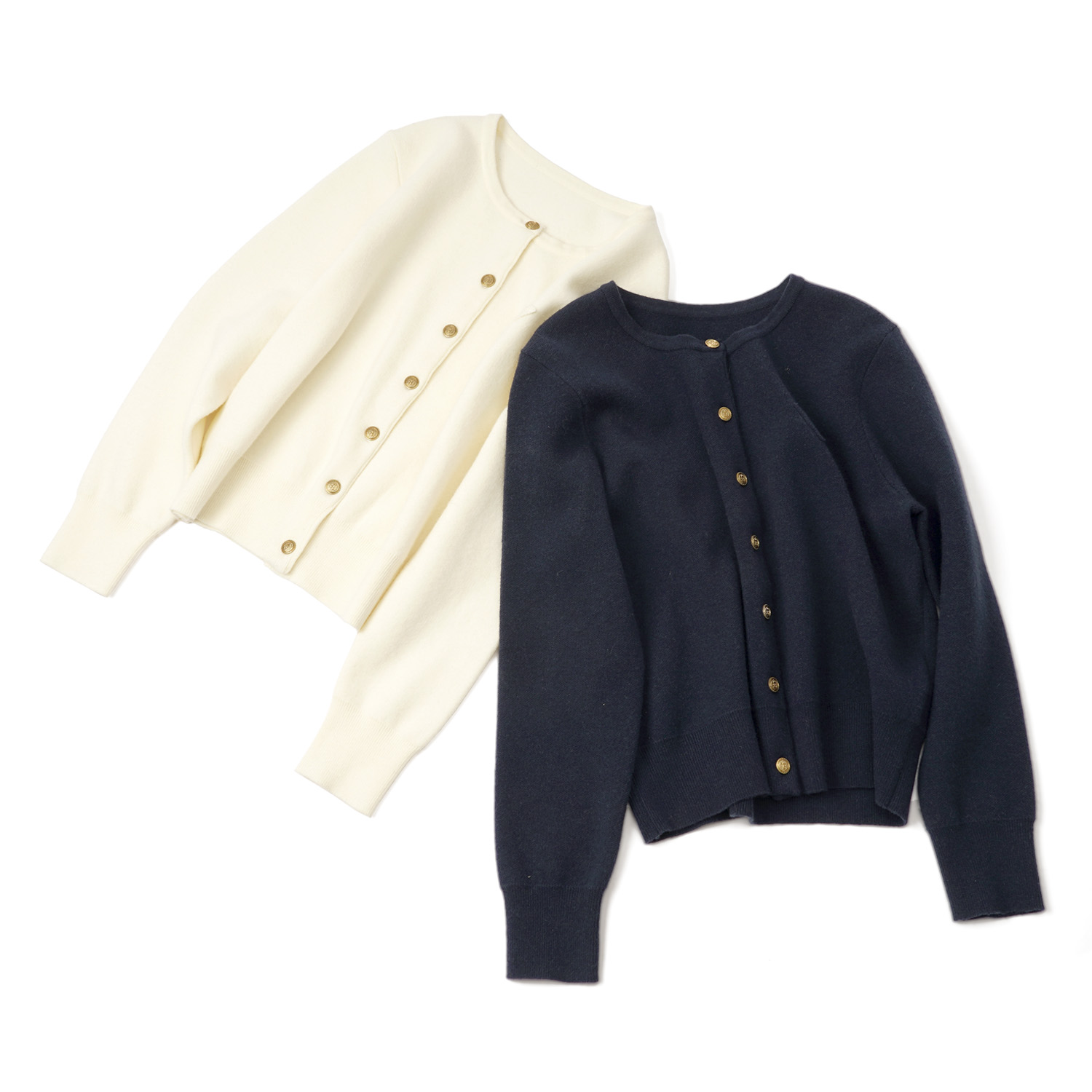 【单排扣圆领开衫】LG24MY815