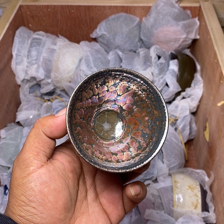 茶盏建盏喝茶主人杯茶杯