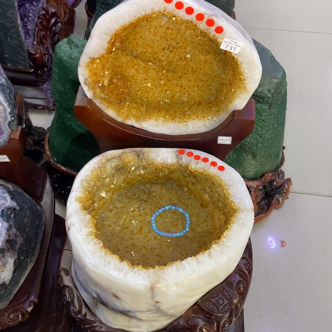 大型摆件（非配饰）未镶嵌紫晶潘