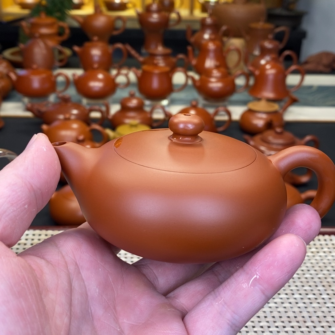 紫砂茶壶潮州手拉壶