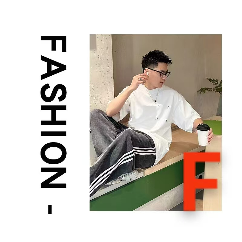 【F01-F50】新款男士欧货重工休闲百搭男装潮流休闲男款长袖