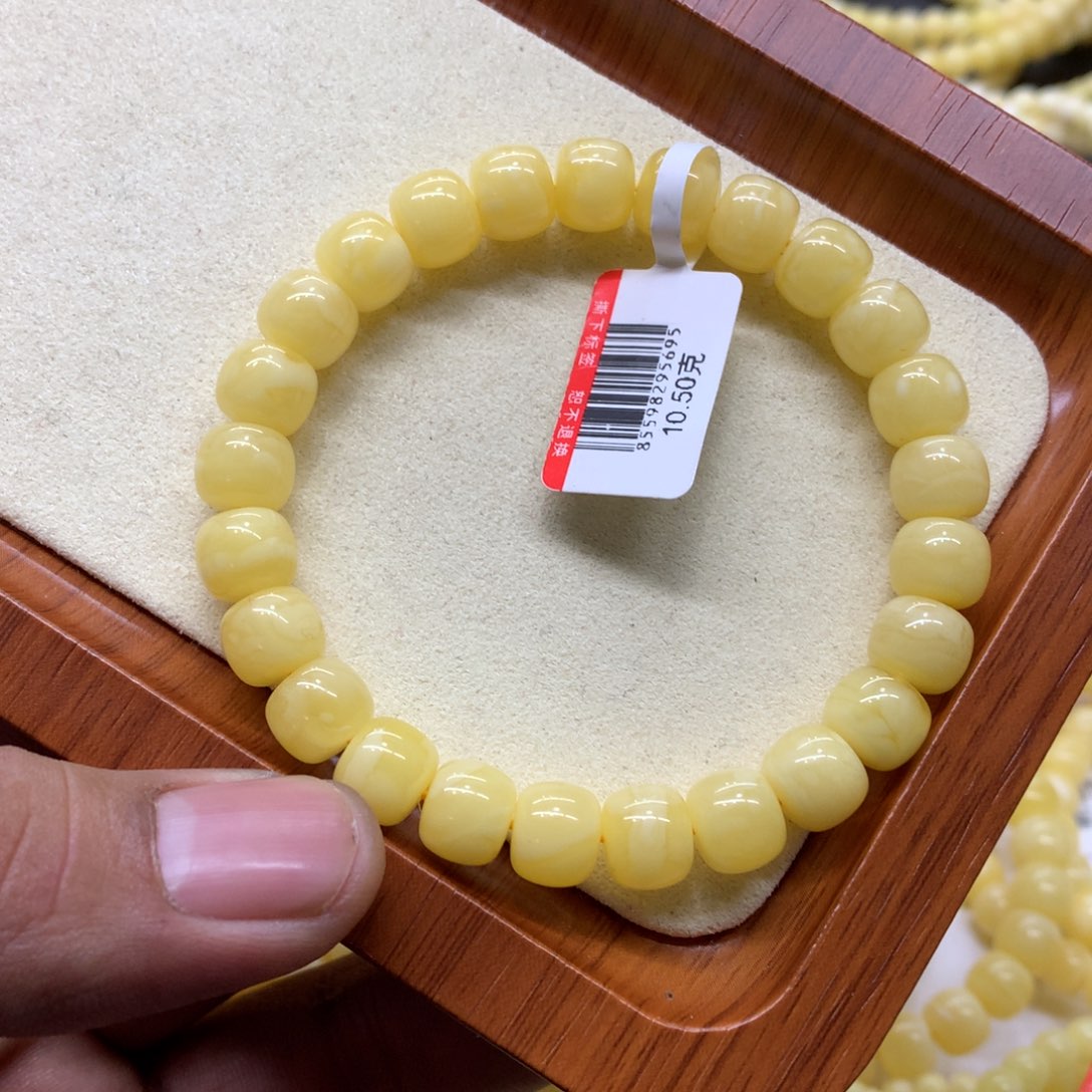 @****蜜蜡未镶嵌手链蜜蜡