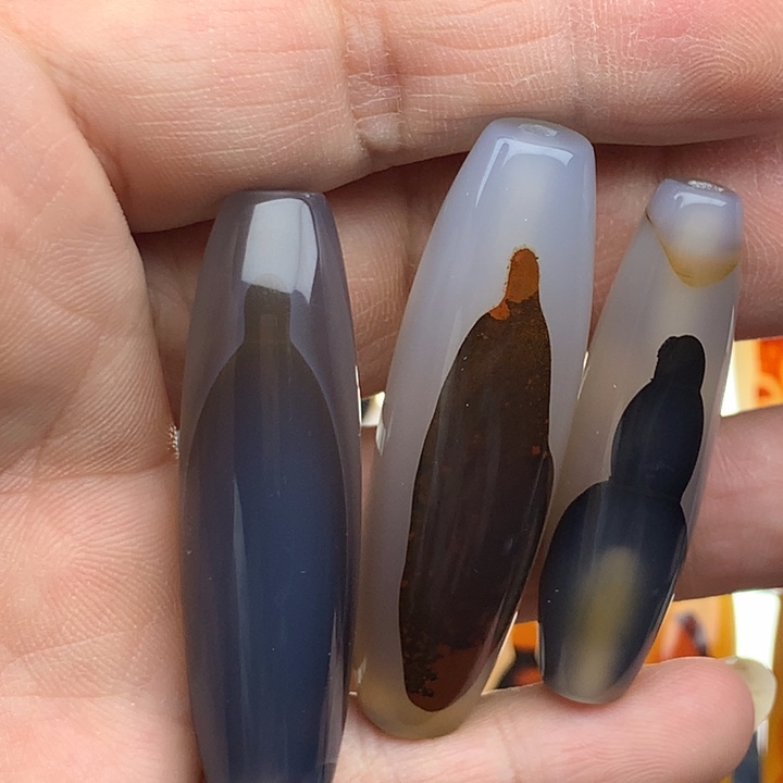 玛瑙/玉髓颈饰未镶嵌13