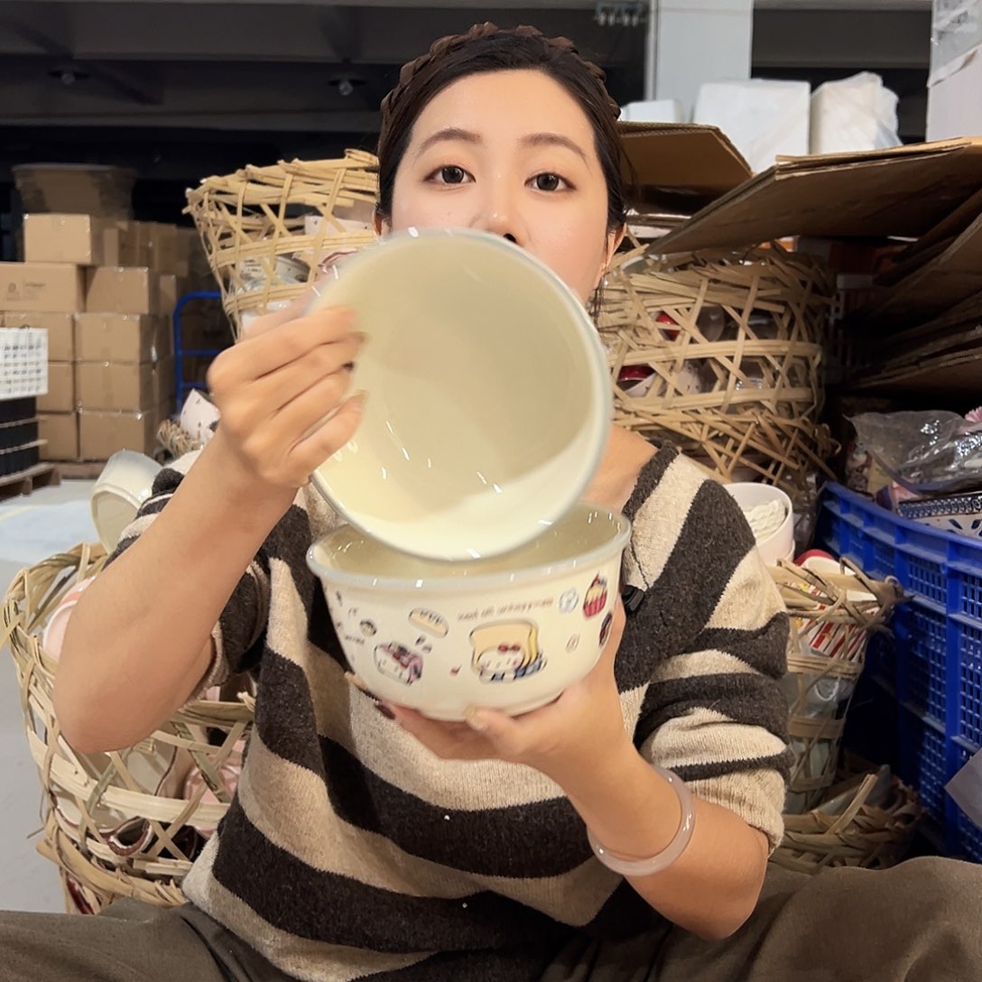 摆件潮州市白塔瓷厂微瑕6寸