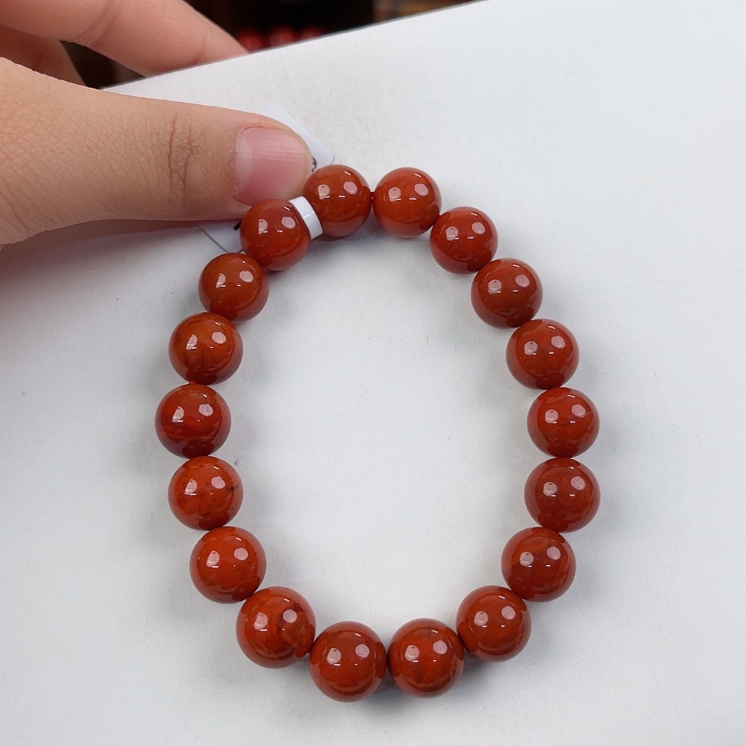 南红玛瑙瓦西单圈11mm未镶嵌