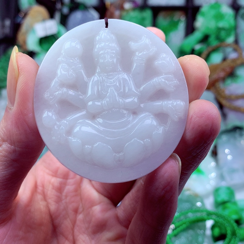 【闪购商品】翡翠颈饰未镶嵌挂件