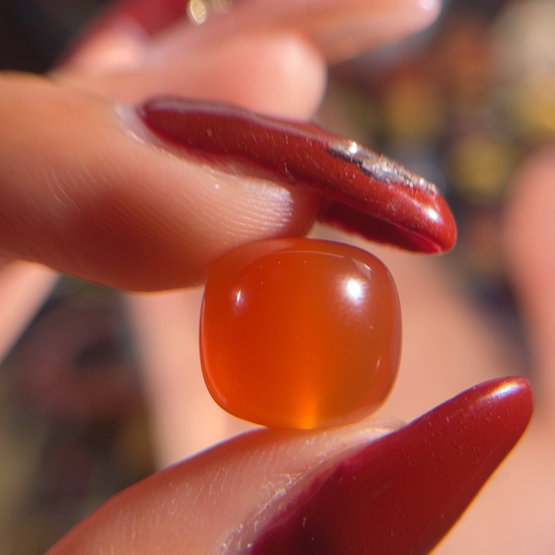 南红玛瑙丽江料 老型珠12.6mm未镶嵌