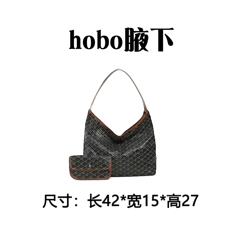【hobo天花板】升级版狗牙腋下包荔枝纹拉链牛皮单肩子母包女款百搭