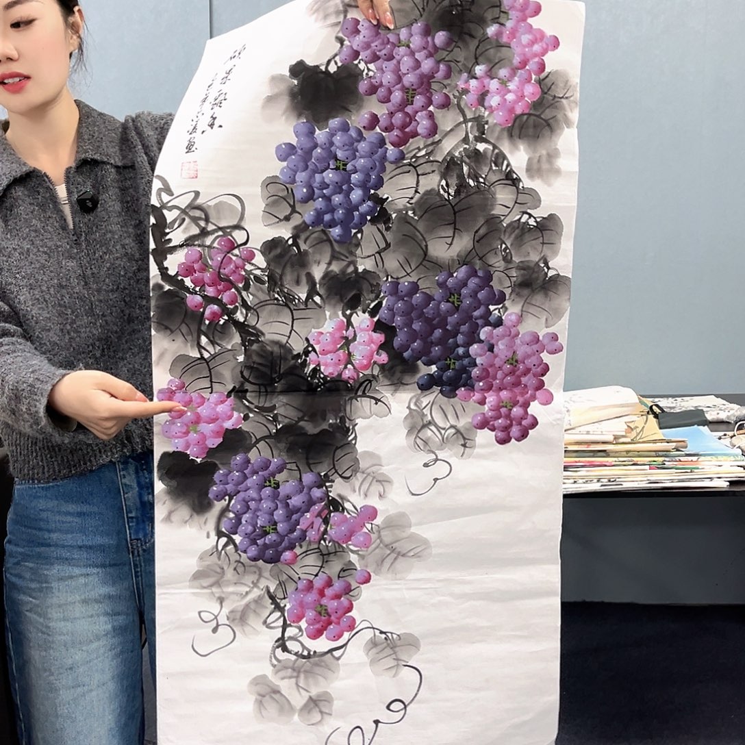 国画国画老师作品