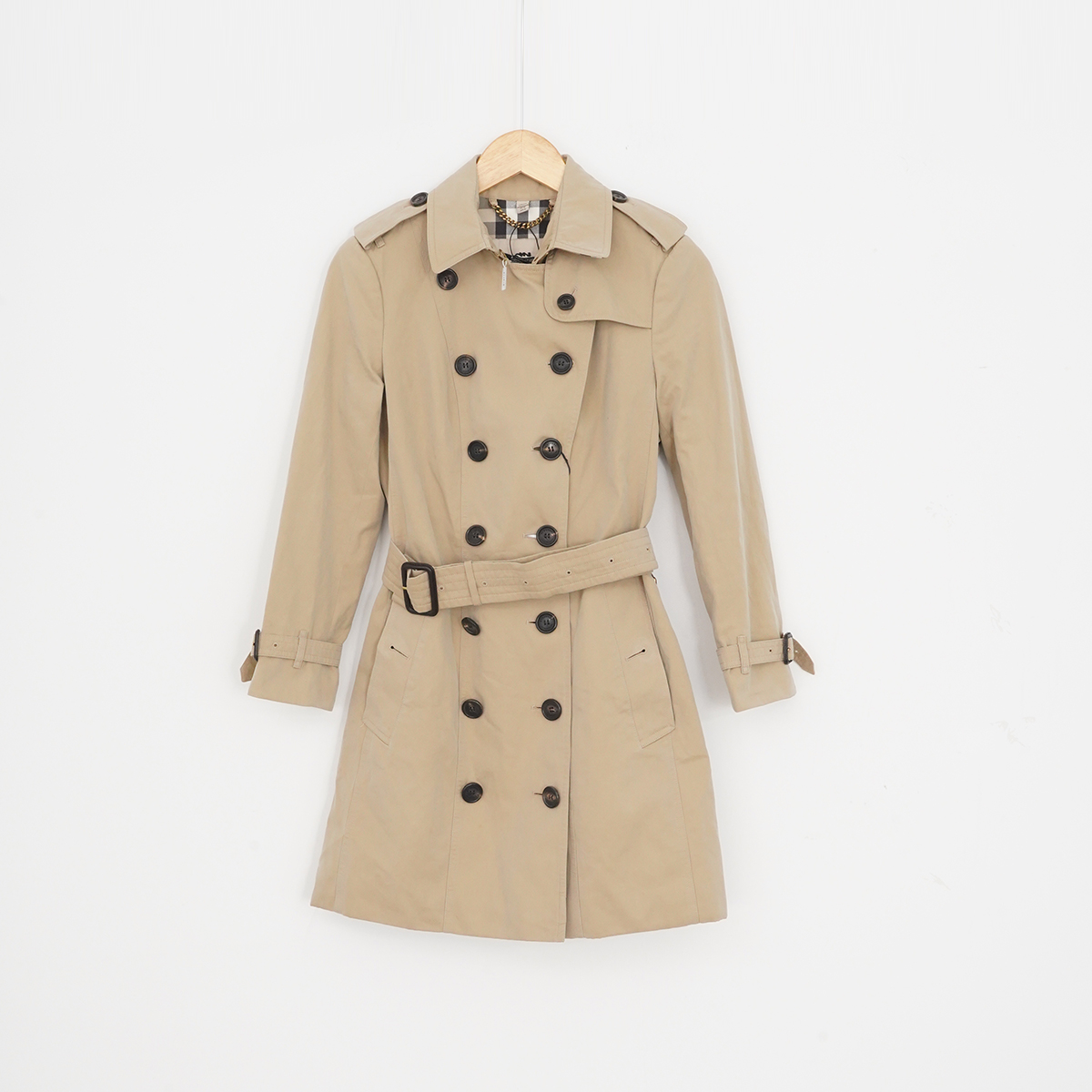 99新 BURBERRY/博柏利 棉/SC1204/风衣/40码