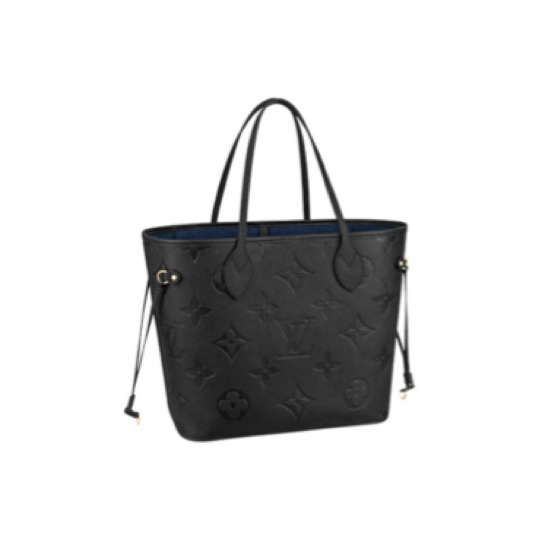 95新 LouisVuitton/路易威登 LV neverfull 手提单肩包 中号 芯片